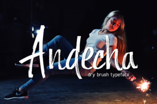 Andecha: The Hand-Brushed Script Font for Scroll-Stopping Visuals