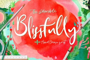 Blissfully: A Handcrafted Script Font for Modern Web Design