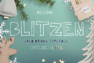 Blitzen: A Creative Script Amp for Polished Brand Identity