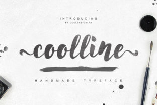 Coolline: The Handwritten Brush Font That Elevates Small Business Branding