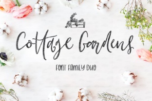 Cottage Gardens Typeface: Elevating Web Design with Handcrafted Charm