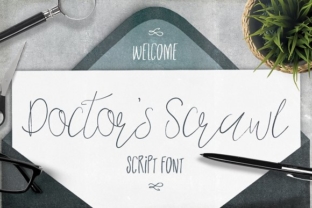 Doctor s Scrawl: A Handcrafted Typeface for Artisan Branding