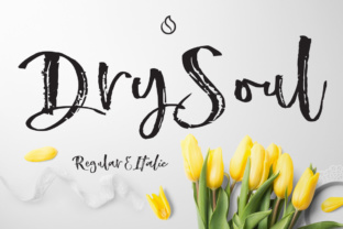 Dry Soul Typeface: Adding Grungy Personality to Digital Layouts
