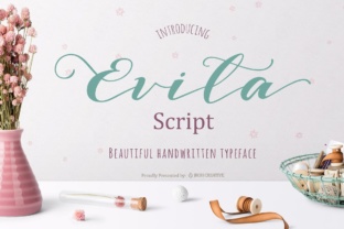 Evita Typeface Review: A Playful Script for Social Campaigns