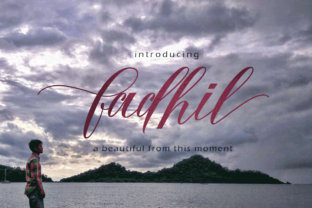 Fadhil Typeface Review: A Fluid Script for Editorial Design