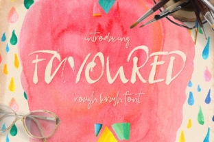 Favoured: The Handcrafted Script Amp Font for Artisan Brands