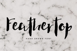 Feathertop: A Handcrafted Script Font for Elegant Craft Designs