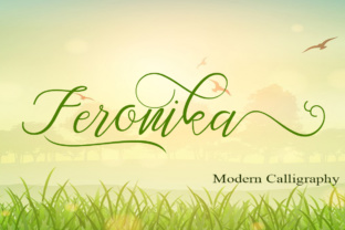 Feronika: A Modern Script Typeface for Editorial Elegance