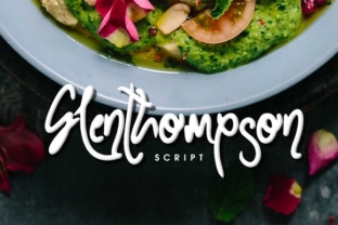 Glenthompson: The Script Amp Typeface That Elevates Campaign Visuals