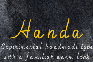Handa Typeface: Adding Warmth to Editorial Design