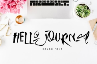 Hello Journal: A Handcrafted Script Font for Creative Sellers