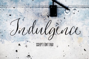 Indulgence: A Script Amp Typeface for Modern Web Design