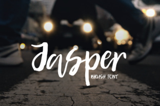 Jasper Font: A Handwritten Typeface for Editorial Design