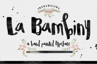 La Bambiny: A Handcrafted Script for Modern Web Design