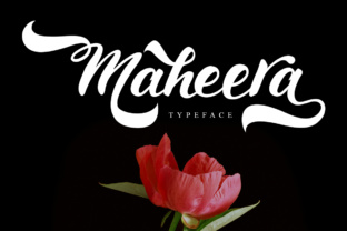 Maheera: A Script Font for Polished Digital Branding