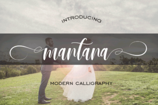 Mantana: The Handmade Script Typeface for Modern Editorial Design