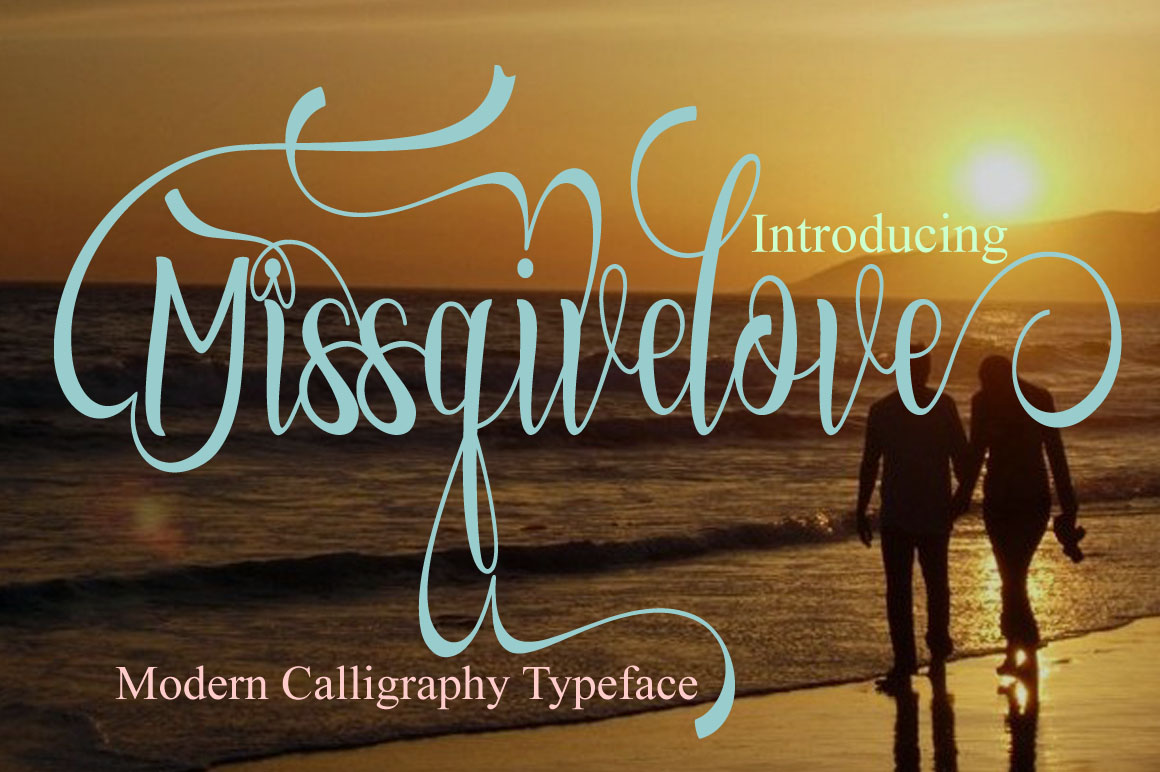 Missgivelove: A Modern Handwritten Font for Editorial Design