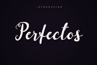 Perfectos: The Elegant Script Typeface for Handmade Brands