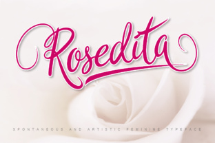 Rosedita: A Handwritten Font for Modern Web Design