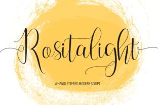 Rositalight: The Elegant Script Font for Polished Brand Identity