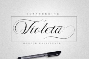 Violeta Typeface Review: Modern Calligraphy for Handmade Brands